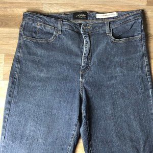 Not Your Daughters Womens Blue Jeans Ankle Size 16